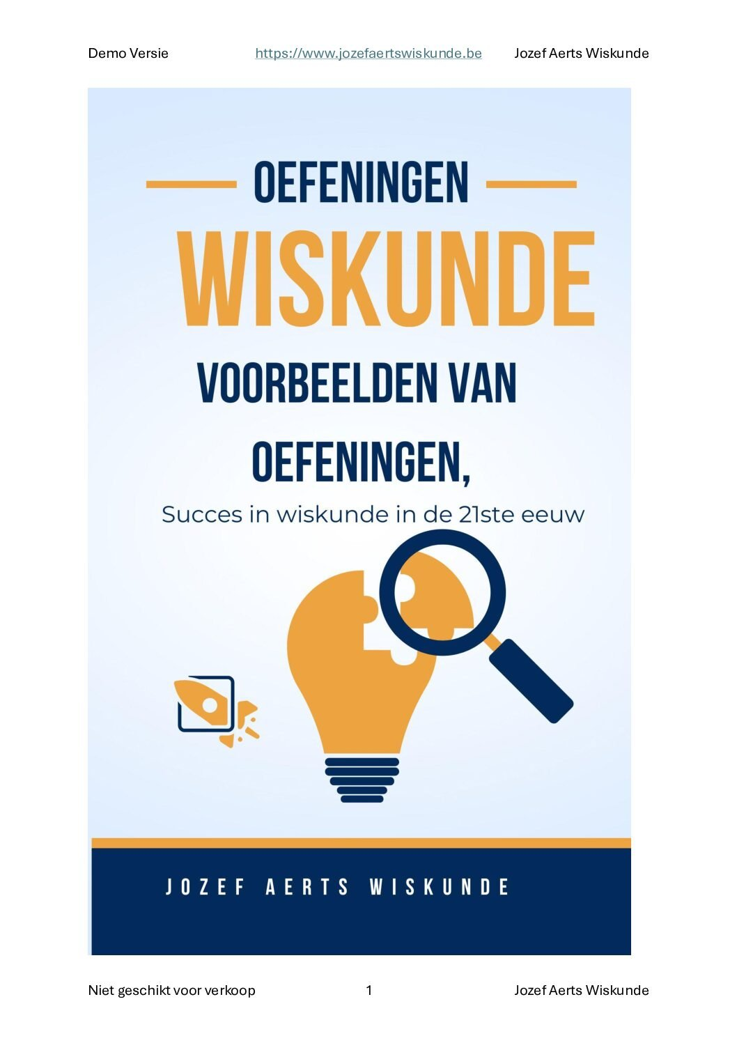 Gratis voorbeeld Eerste pagina van Gratis voorbeeld